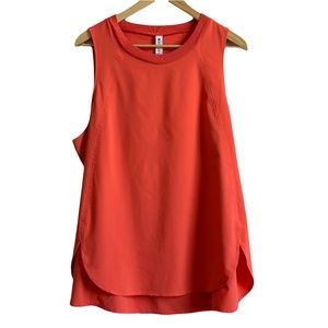Athleta Lightweight Sleeveless Tangerine Tank Top